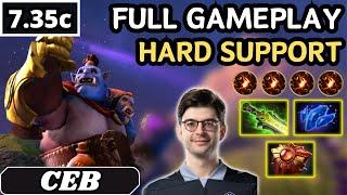 7.35c - Ceb OGRE MAGI Hard Support Gameplay 34 ASSISTS - Dota 2 Full Match Gameplay