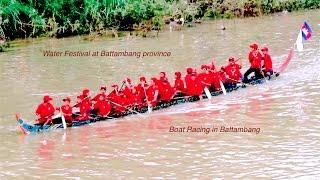 Water Festival at Battambang Province