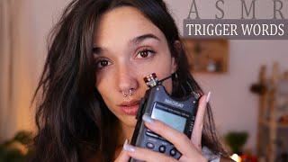 ASMR Palabras Detonantes para DORMIR  Trigger Words