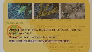 Buy Best disinfectant In New York City - Thegermkillers.com