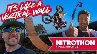 The BIGGEST RAMP in FMX  Nitrothon  Episode 4