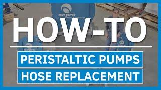 Peristaltic Pumps Maintenance  HOW-TO  Sepro Mixing & Pumping