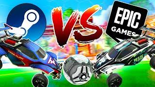 Steam VS EpicGame КТО ЛУЧШЕ??  Rocket League