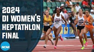 Every event from the 2024 NCAA DI womens heptathlon final