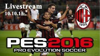 PES 2016 Meisterliga #01  Es geht los  Livestream vom 10.10.15 Deutschᴴᴰ