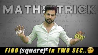 Square in 2 sec  by Shivam Pandit  Finding Square Trick  Maths Tricks