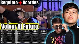 Volver Al Futuro - Oscar Maydon x Junior H - Requinto + Acordes  TABS  Tutorial Guitarra