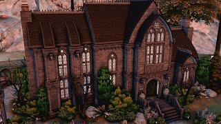 Gothic Manor  The Sims 4  no cc  stop motion