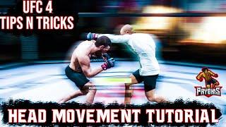 UFC 4 HEAD MOVEMENT TUTORIAL. EASY TIPS