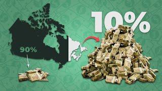 Wealth Inequality in Canada Visualized for 2024 Shocking