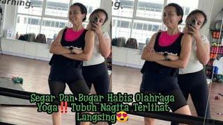 Segar Dan Bugar Habis Olahraga Yoga‼️Tubuh Nagita Terlihat Langsing