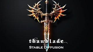 Thawblade - DeforumAnimateDiff