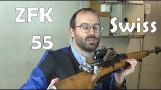 Swiss Straight Pulls ZFK 55 Scoped Rifle 7.5x55 GP11