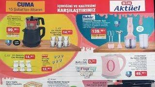 BİM 15 ŞUBAT 2019 CUMA I BİM AKTÜEL ÜRÜNLER 15 ŞUBAT 2019 I 15 ŞUBAT BİM KATALOĞU