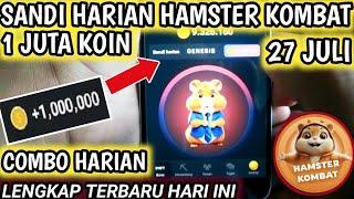 Sandi Harian Hamster Kombat Hari Ini 27 Juli 2024  Hamster Kombat Daily Cipher Today Code