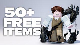 GET 50+ FREE ROBLOX BLACK ITEMS2024 ACTUALLY ALL STILL WORKS