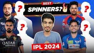 IPL 2024  Rating all 10 Teams Spinners   RCB  CSK  SRH  MI  PBKS  KKR  DC  IPL Analysis