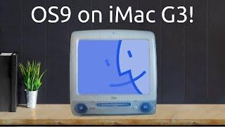 iMac G3 Mac OS9 Install and demo  -  Vintage Mac Adventures