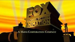 Fox Deadpool Pictures Animation logo 2005-2009 GBA Version