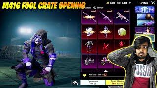  OMG  THE FOOL JOKER SET & FOOL M416 IS BACK  M416 FOOL & FOL SET CRATE OPENING IN BGMI