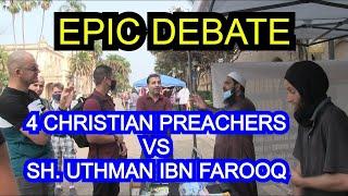 Aggressive Christian Preachers Vs Sheikh Uthman Ibn Farooq