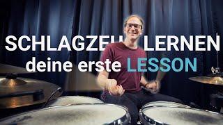 Schlagzeug lernen - Deine erste Schlagzeug Lesson ideal für Schlagzeuganfänger