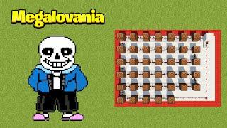 Megalovania - Undertale Minecraft Note Blocks Tutorial