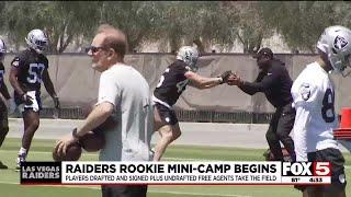 Raiders rookie minicamp begins