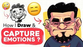 How to Draw Facial Expressions? With Emojis 