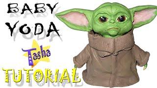 Малыш Йода из Мандалорца из пластилина Туториал Baby Yoda from Plasticine Tutorial