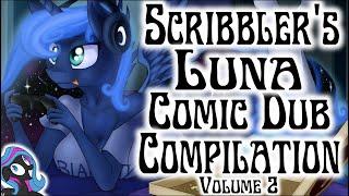 Scribblers Princess Luna Comic Dub Compilation Volume 2 MLP Comic Dubs