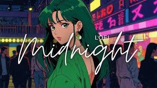 Midnight Tokyo Serene Nights & Urban Nostalgia 90s city pop culture anime.