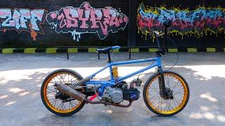 How to Make a BMX Motorcycle  DIY BMX Cub