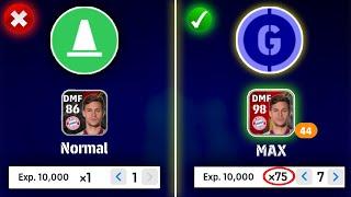 How to Max Player Rating in efootball 2022 Mobile? Using GPbest trick