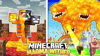 I Survived 100 Days as a MAGMA WITHER in HARDCORE Minecraft