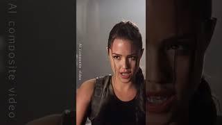 Jessica Alba as Lara Croft Tomb Raider #tombraider #jessicaalba #laracroft