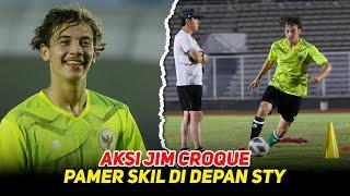 KELAS DUNIA Latihan Perdana Bersama Timnas U-19 Jim Croque Jadi Sorotan Fans Garuda