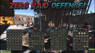 MY BIGGEST RAID DEFENCE - Rust Console