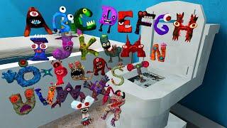  TOILET ALL CURSED ALPHABET LORE A-Z FAMILY SPARTAN KICKING Garrys Mod