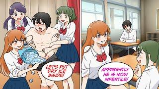 A girl in my class put dry ice in my underwear and I became infertile… Manga Dub