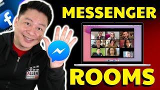 HOW TO USE FACEBOOK MESSENGER ROOMS 2020 Tagalog  English?