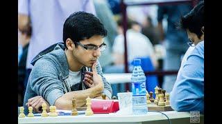 Anish playing chess ft. Kramnik Hong