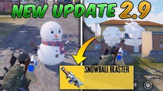 Update 2.9 Tips & Tricks PUBGBGMI Frost Festival - FULL AUTO DMR Attachment Snowball Blaster