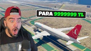 EN PAHALI UÇAK TÜRK HAVA YOLLARINI KAÇIRDIM - GTA 5 MODS