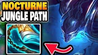 The BEST NOCTURNE Jungle path for CONSISTANT LEAD  14.13