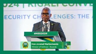 National Security Symposium 2024  Opening remarks by Minister Juvenal Marizamunda