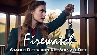 Firewatch  Stable Diffusion XL AnimateDiff