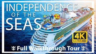 Independence of the Seas  Full Walkthrough Ship Tour & Review  Freedom Class  Royal Caribbean 4K