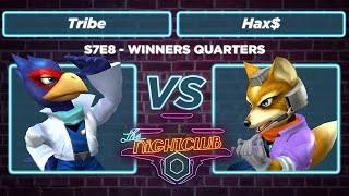 The Nightclub S7E8 Hax$ vs Tribe - Winners Quarters SSBM