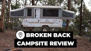 Campsite Review Broken Back - Pokolbin State Forest